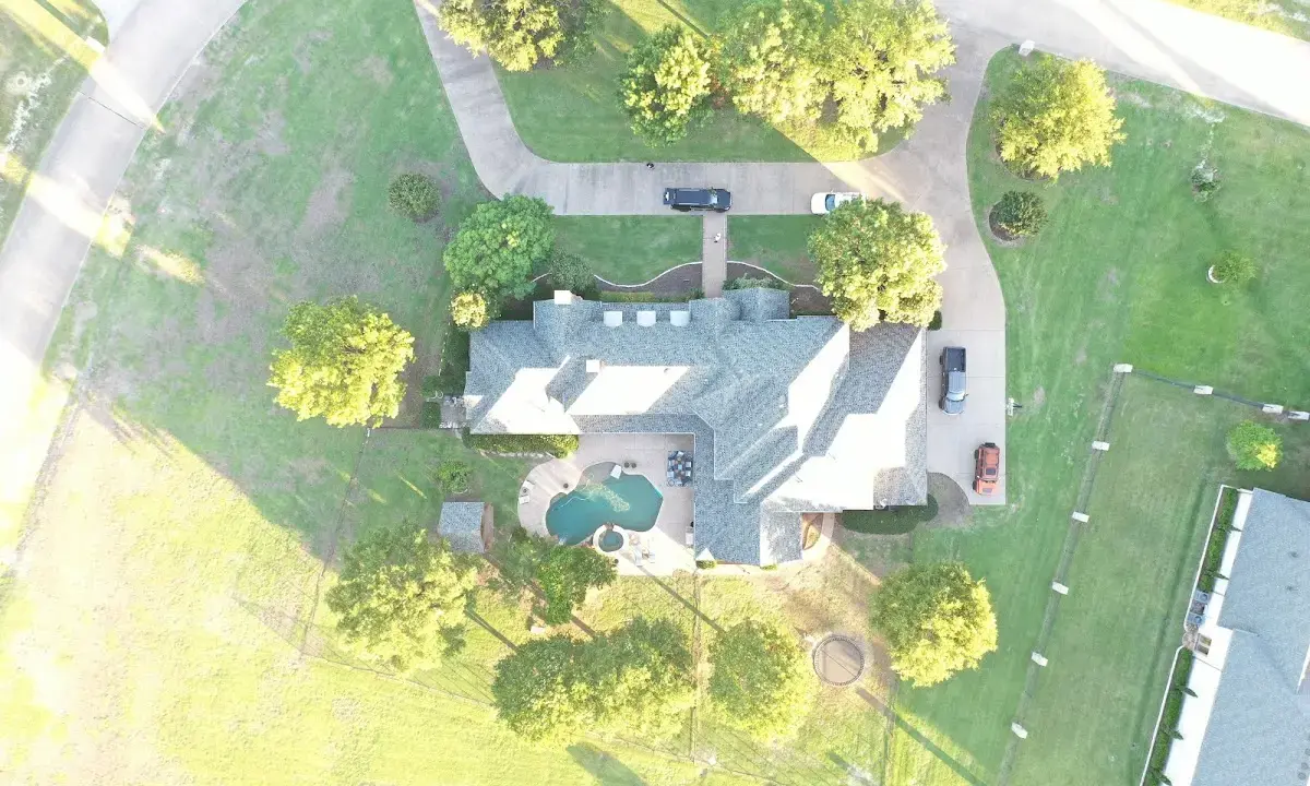 New shingle roof installation on a home in Upper Grand Lagoon